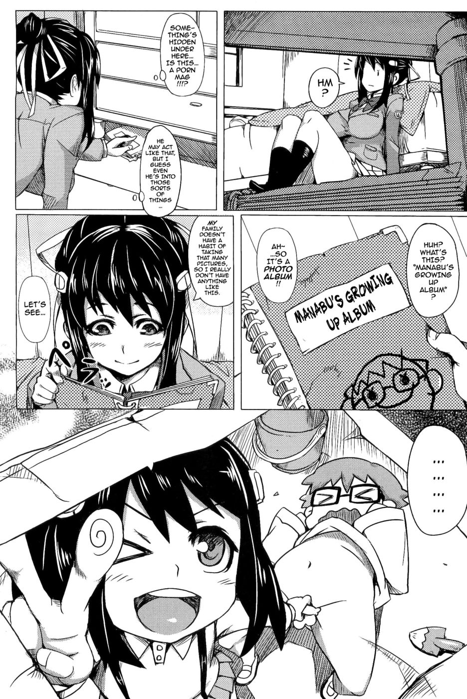 Hentai Manga Comic-Turnabout Four Eyes-Read-6